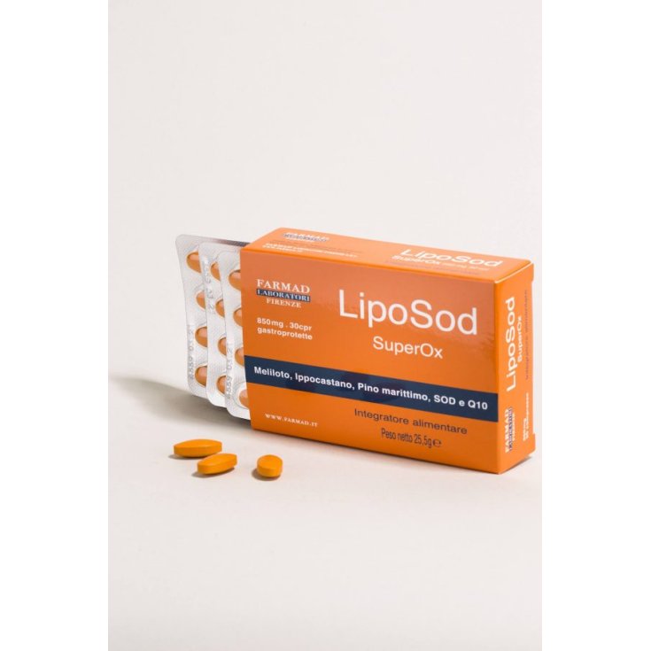 Farmad Laboratori Liposod Complément Alimentaire 30 Comprimés 850 mg