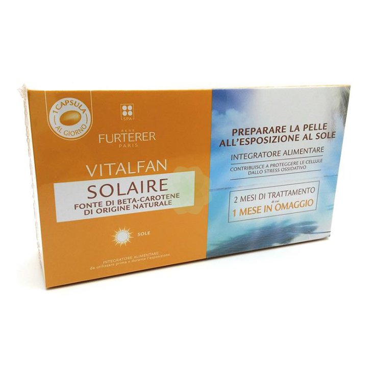 Rene Furterer Duo Vitalfan Solaire Complément Alimentaire 2x30 Gélules