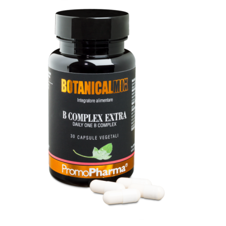 PromoPharma BotanicalMix B Complex Supplément Alimentaire Extra 30 Gélules Végétales