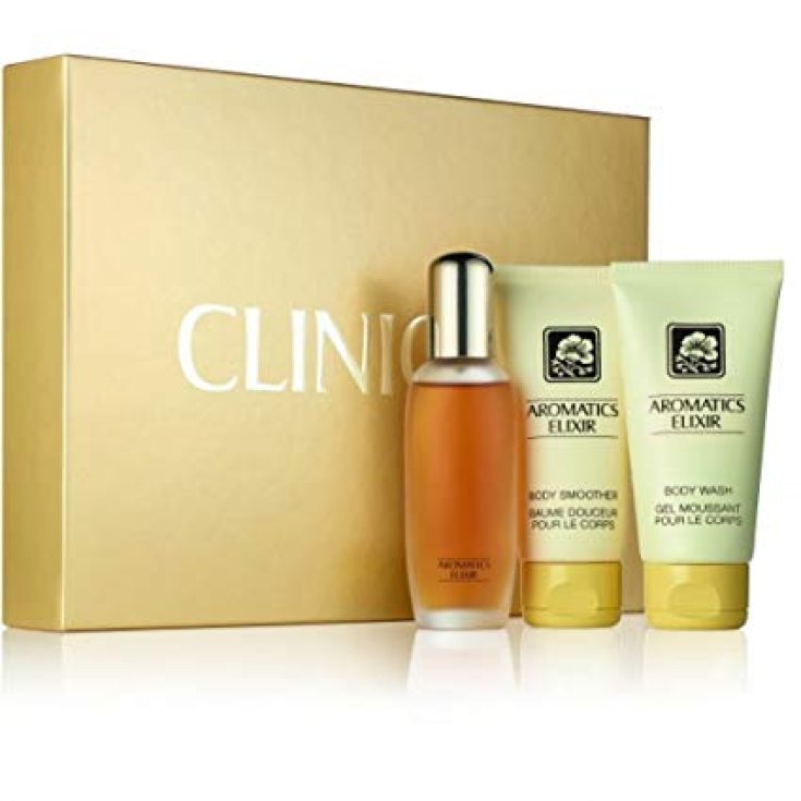 Clinique Package Aromatics Elixir Eau De Parfum Vaporisateur 45ml Coffret 3 Parties 2017