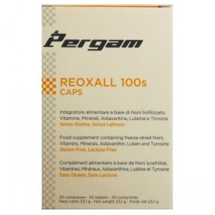 Pergam Reoxall 100s Caps Complément Alimentaire 30 Comprimés