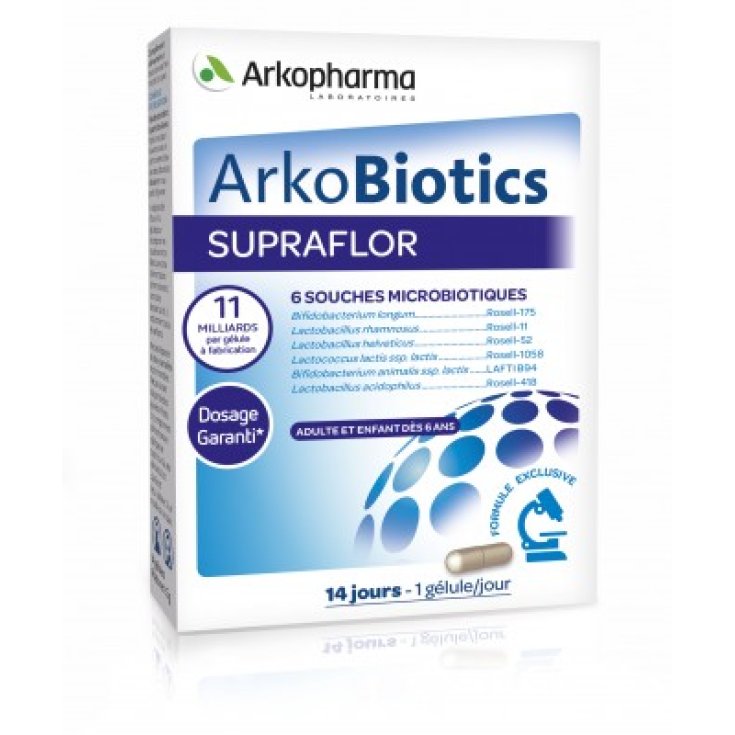 Arkopharma ArkoBiotics Supraflor Complément Alimentaire 30 Gélules