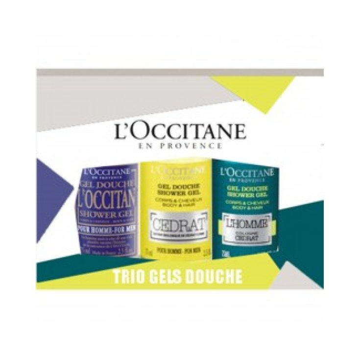 L'Occitane Trio Gel Douche Homme 2018