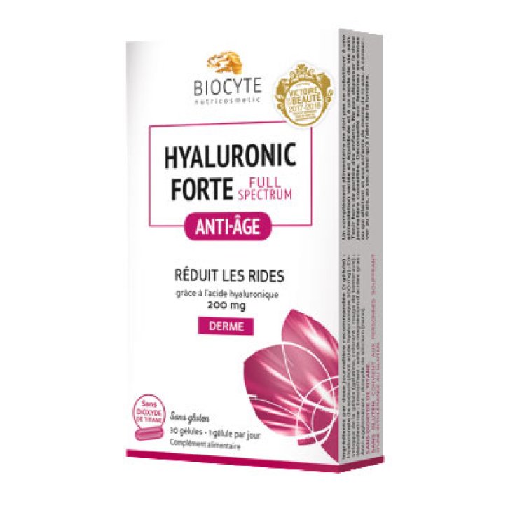 Biocyte Hyaluronic Forte Complément Alimentaire Spectre Complet 30 Gélules