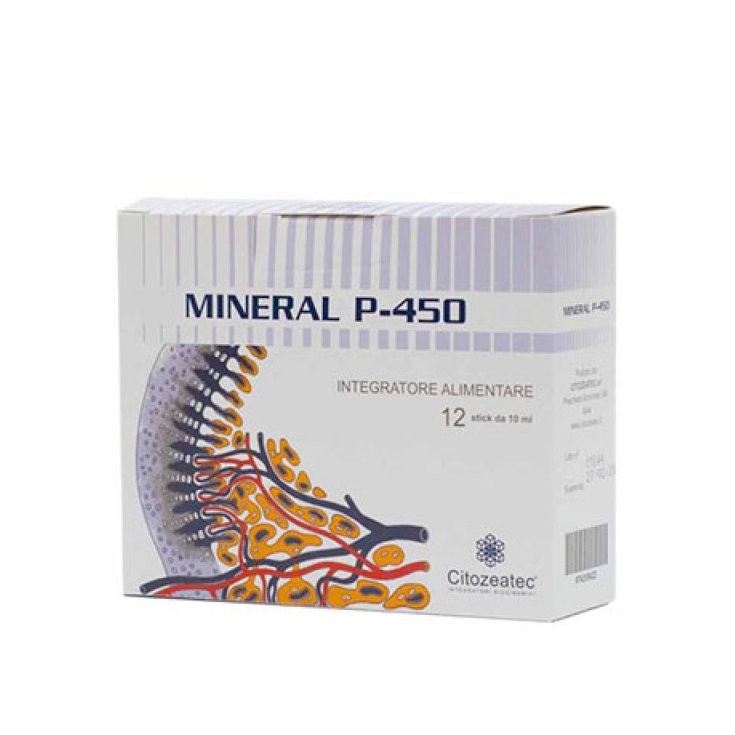 Citozeatec Minéral P450 Complément Alimentaire 12x10ml