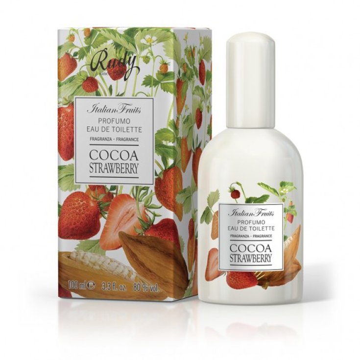 Rudy Italian Fruits Eau De Toilette Cacao Fraise 100ml