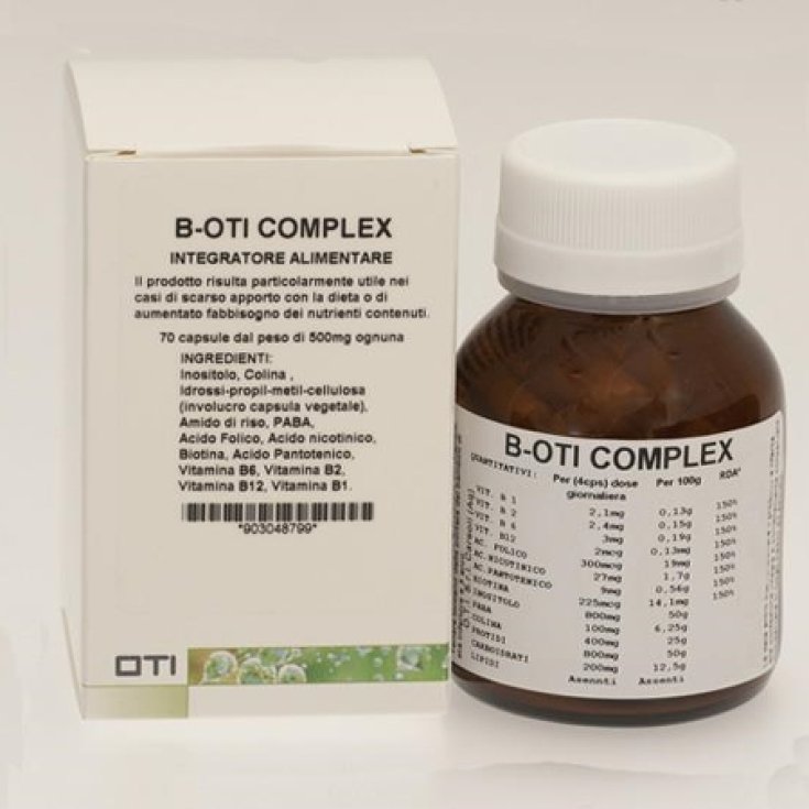 OTI B-Oti Complex Nouvelle Formulation Complément Alimentaire 60 Comprimés