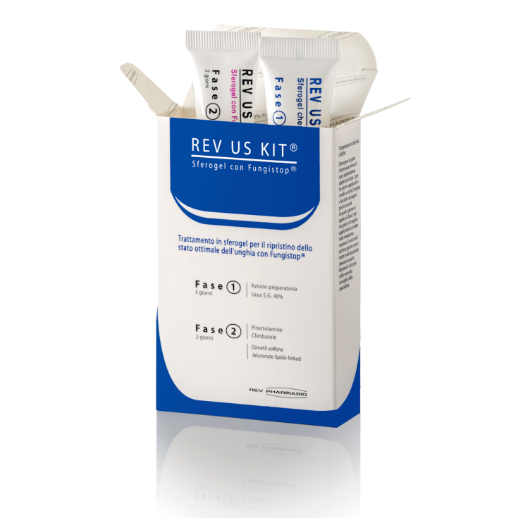 Pharmabio Rev Us Kit Traitement Onychomycose 2x15ml