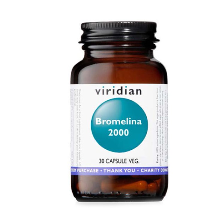 Viridian Bromelain 2000 30 Gélules