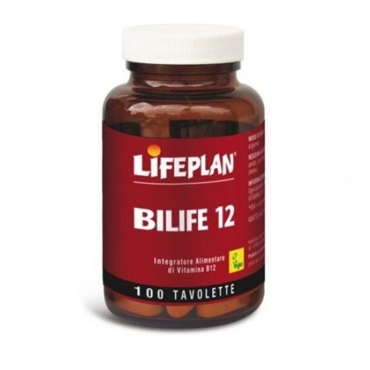 Lifeplan Bilife12 Complément Alimentaire 2,5mcg 100 Comprimés