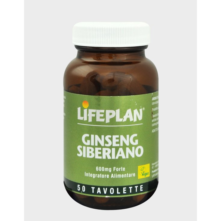 Lifeplan Ginseng Sibérien Complément Alimentaire 50 Comprimés