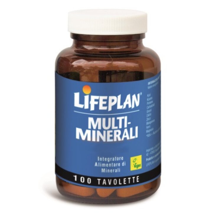 LifePlan Multiminerali Complément Alimentaire 100 Comprimés