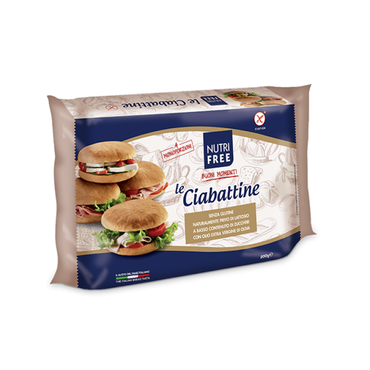 Nutrifree La Ciabattine Sans Gluten 4x50g