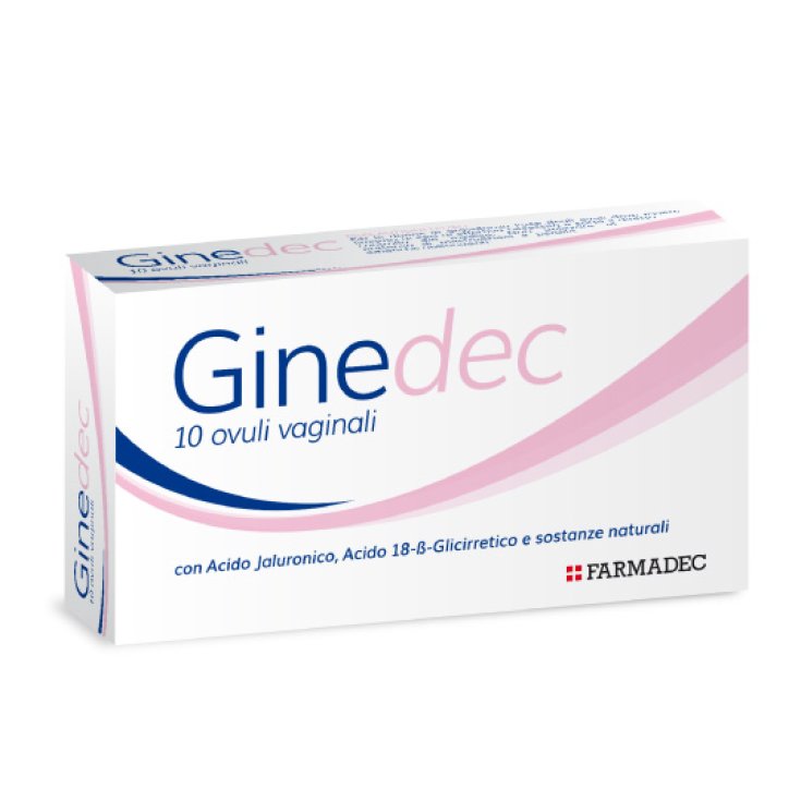 Ginedec Ovules Vaginaux 10 Pièces