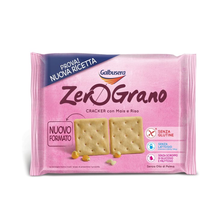 Zerograno Crackers Au Riz Et Au Maïs Sans Gluten 320g