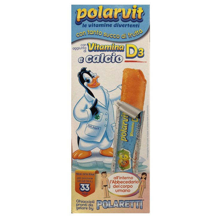 Polarvit Popsicles Ready To Freeze Complément alimentaire 5 pièces