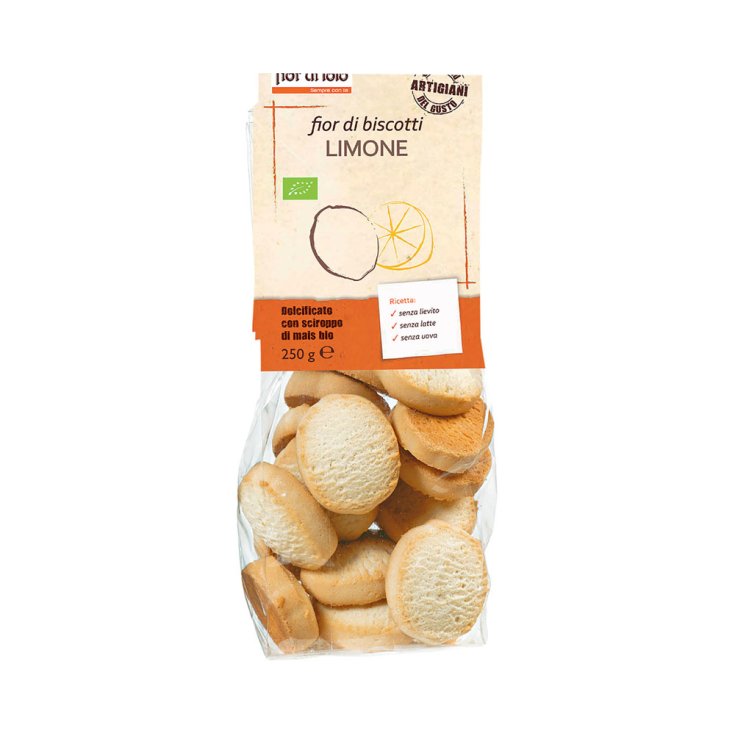 Fior Di Loto Fior Di Biscuits au Citron 250g