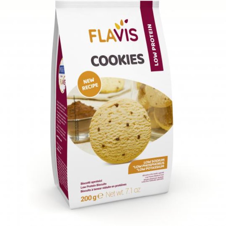 Flavis Cookies Aux Gouttes De Chocolat Biscuits Sans Protéines 200g