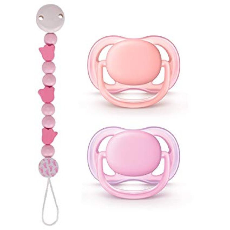 Avent Ultra Air Sucette 0-6m Fille Fée