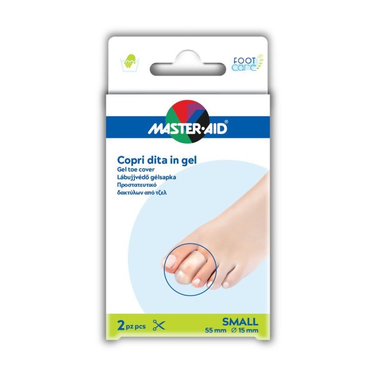 Master-Aid® Foot Care Gel Toe Cover Petite Taille 2 Pièces