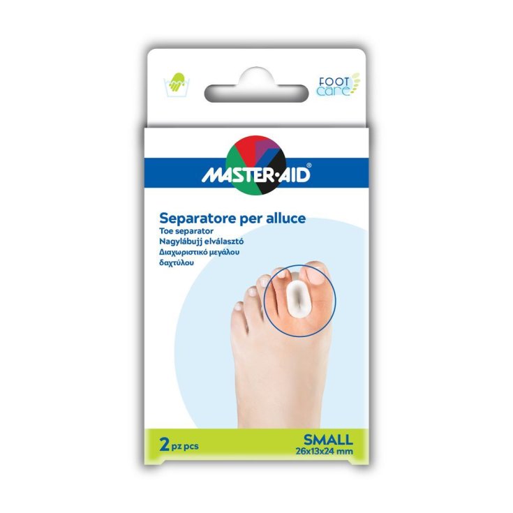 Master-Aid® Foot Care Séparateur de gros orteils Petite taille 2 pièces