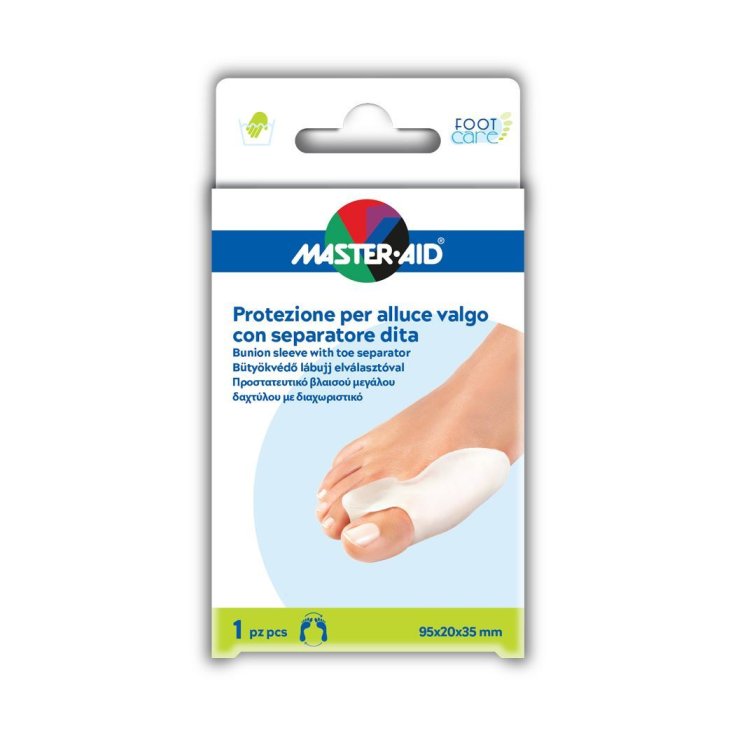 Master-Aid® Foot Care Protection Hallux Valgus Avec Séparateur D'orteils 1 Pièce