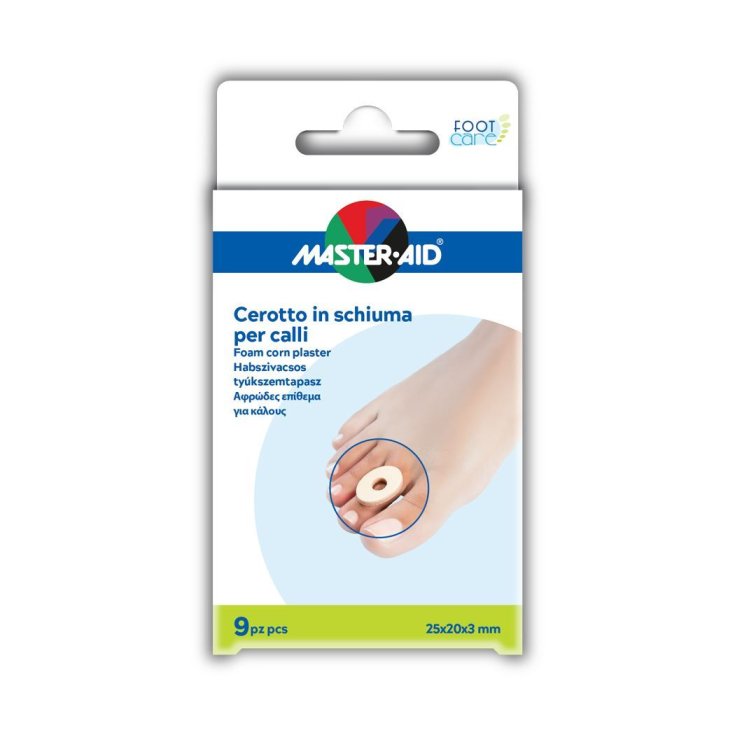 Master-Aid® Foot Care Patch en mousse pour callosités Mesure 25 x 20 x 3 mm 9 pièces