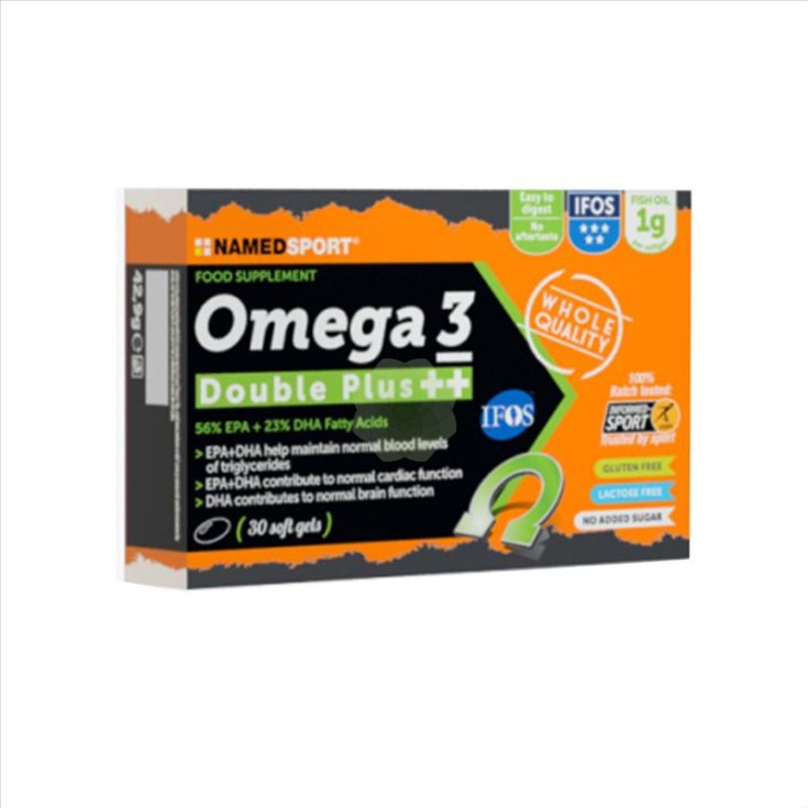 Oméga 3 Double Plus ++ Complément Alimentaire 30 Gel Mou