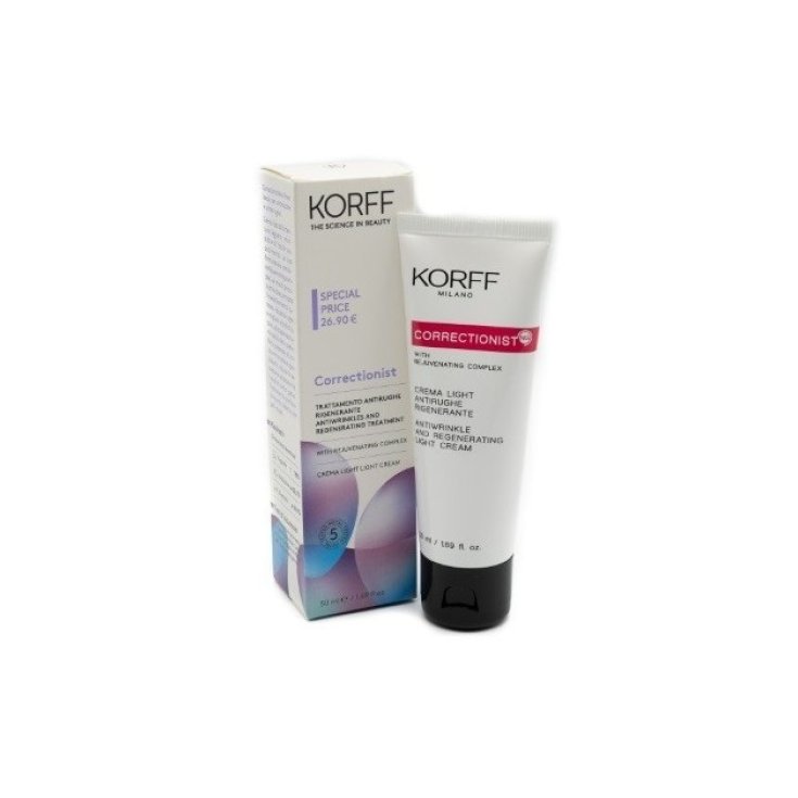 Korff Correctionist NG Crème Légère Anti-Rides Régénérante 50 ml Prix Promo