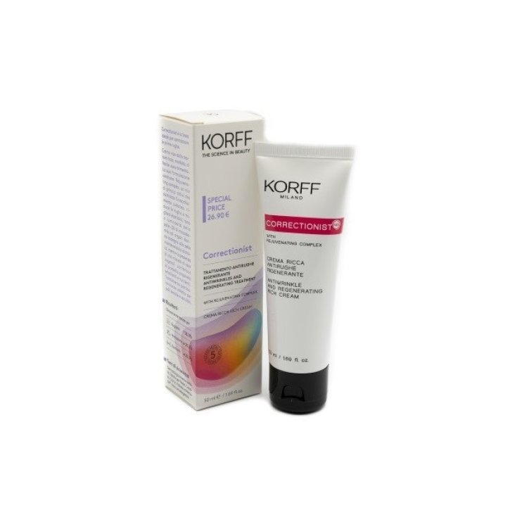 Korff Correctionist NG Crème Rides Riche Régénérante 50 ml Prix Promo