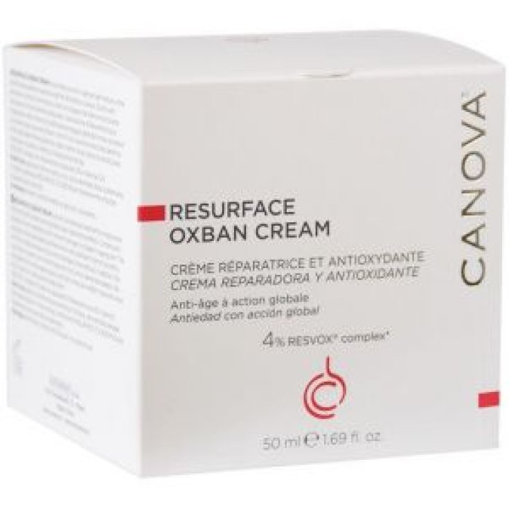 Canova Resurface Oxban Cream Crème Antioxydante Réparatrice 50 ml