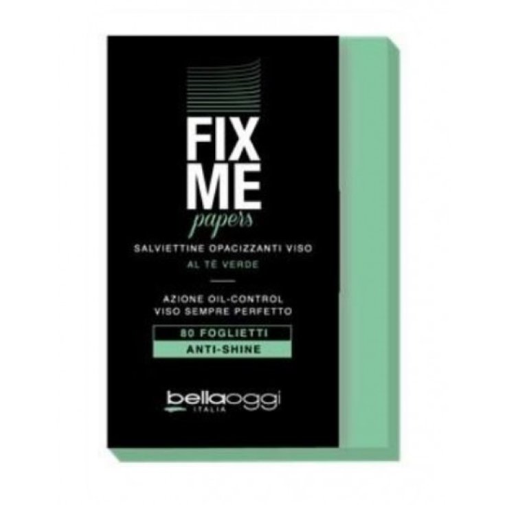 Bellaoggi Fix Me Blotting Papers Lingettes Visage Matifiantes 80 Lingettes