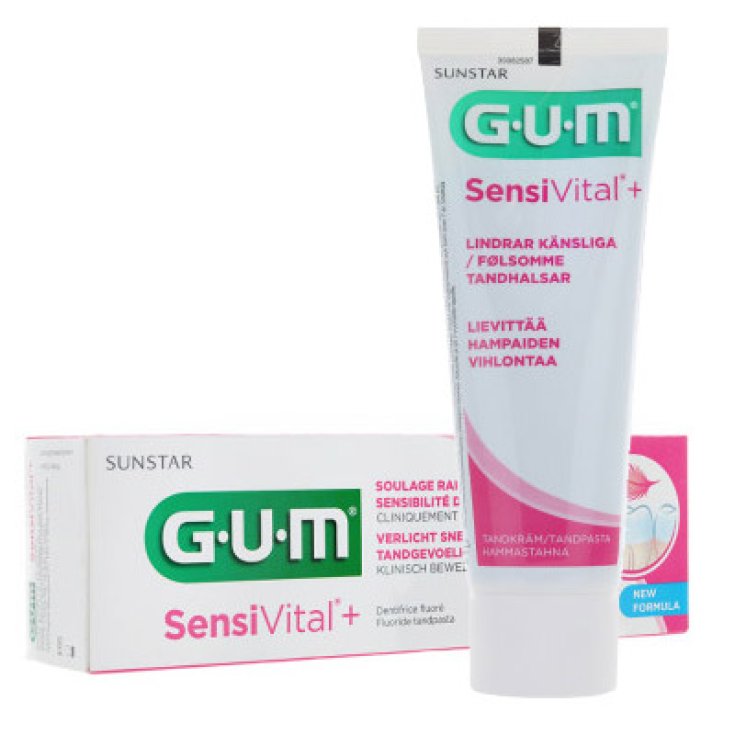 Sunstar Gum Sensivital Dentifrice Au Fluor 75 ml