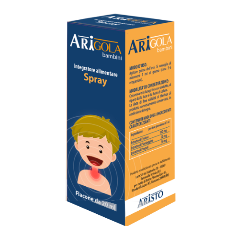 Aristo Arigola Complément Alimentaire Enfants Spray 20ml