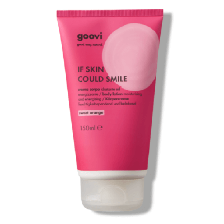 Goovi If Skin Could Smile Crème Corporelle Hydratante Et Énergisante Orange Douce 150 ml