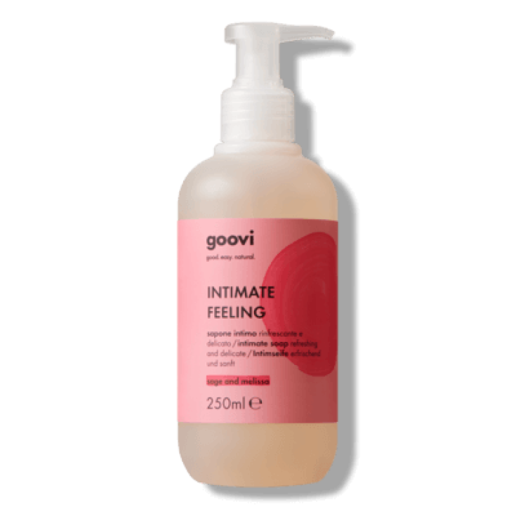 Goovi Intimate Feeling Savon Intime Rafraîchissant Et Délicat Sauge Et Mélisse 250 ml