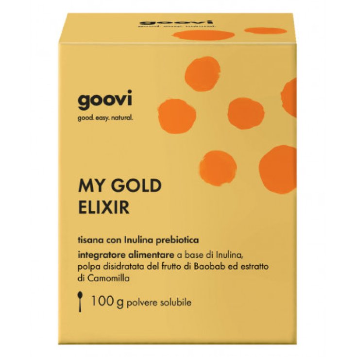 Goovi My Gold Elixir Tisane Avec Inuline Prébiotique 100g