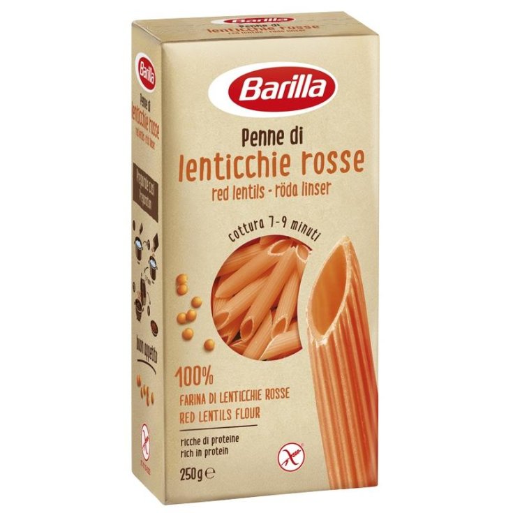 Barilla Penne Lentilles Rouges Sans Gluten 250g
