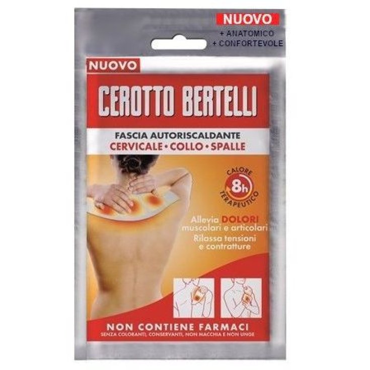Bertelli Patch Auto-échauffant Cervical Cou et Épaules