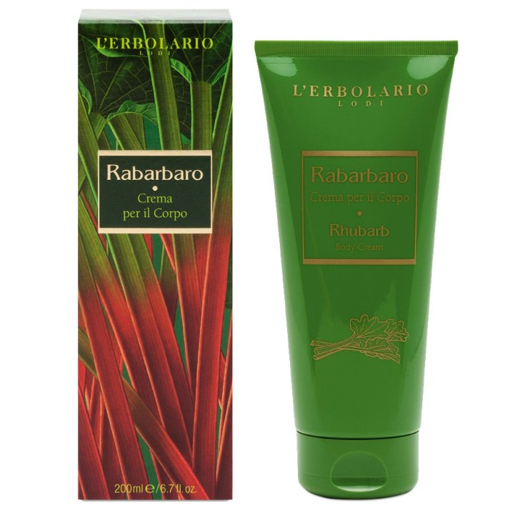 L'Erbolario Rhubarbe Crème Corporelle 200ml