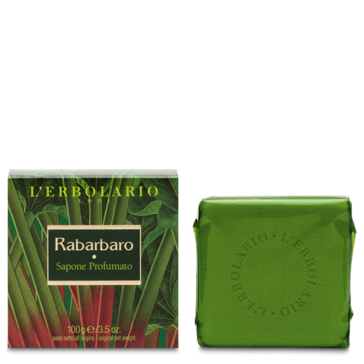 L'Erbolario Savon Parfumé Rhubarbe 100g