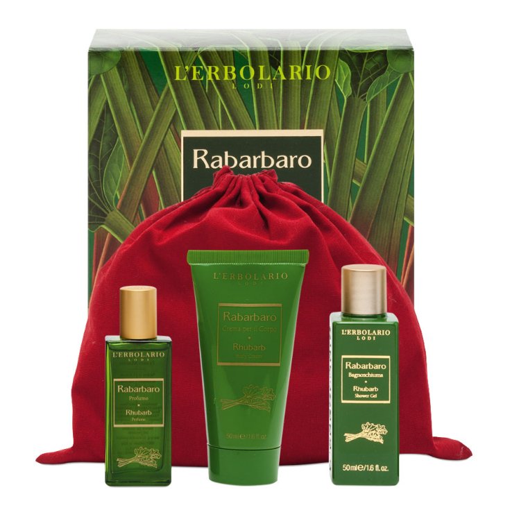 L'Erbolario Coffret Beauté Rhubarbe