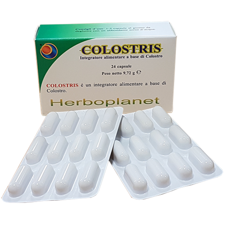 Herboplanet Colostris Complément Alimentaire 24 Gélules