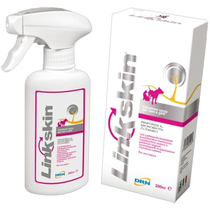 DRN Linkskin Spray Solution Pour Animaux 200 ml