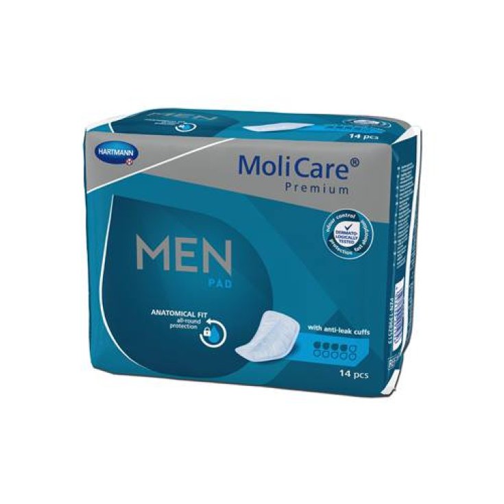 Molicare Men Pad 4 gouttes 14 pièces