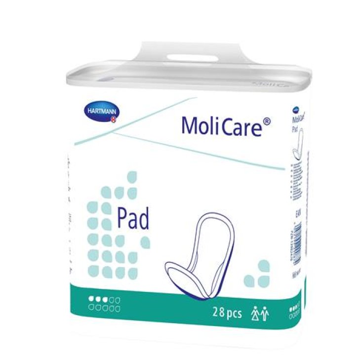 Molicare Pad Unisexe 3 Gouttes Iva22 28 Pièces