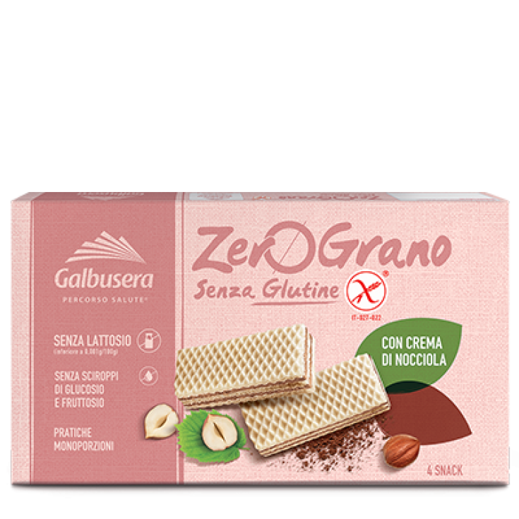 Zerograno Gaufrette Noisette Sans Gluten 180g