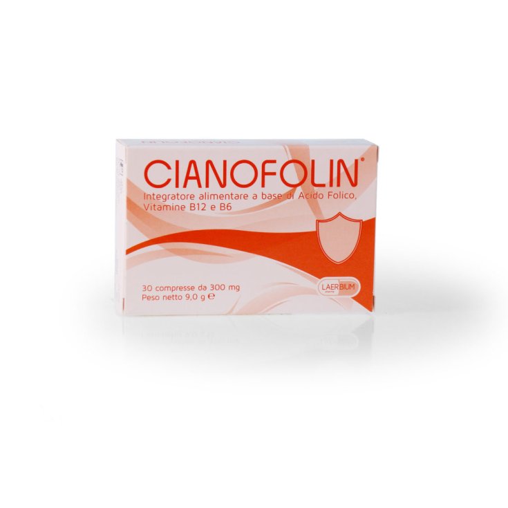 Laerbium Pharma Cianofolin Complément Alimentaire Rapide 30 Comprimés Orosolubles
