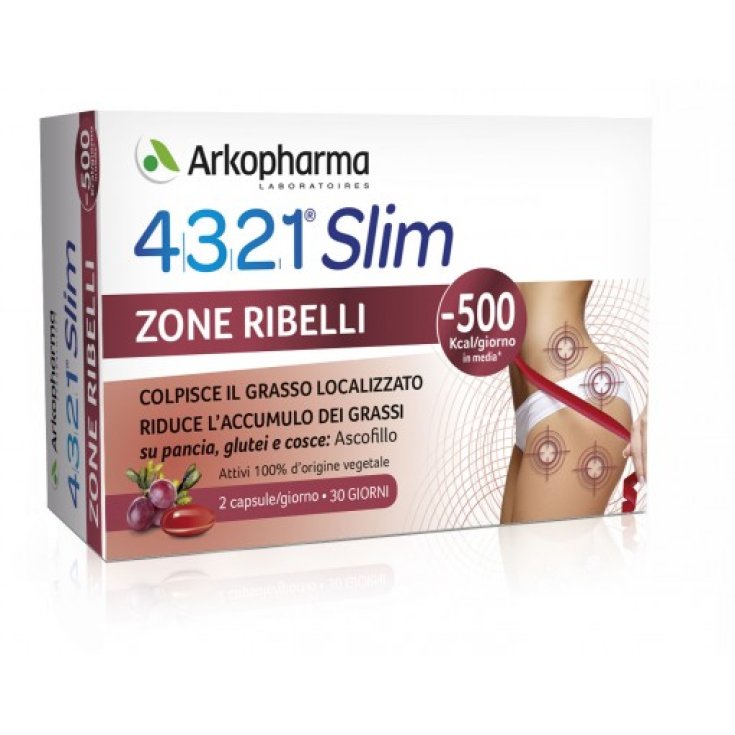 4321 Slim Zone Rebelles 60 Gélules