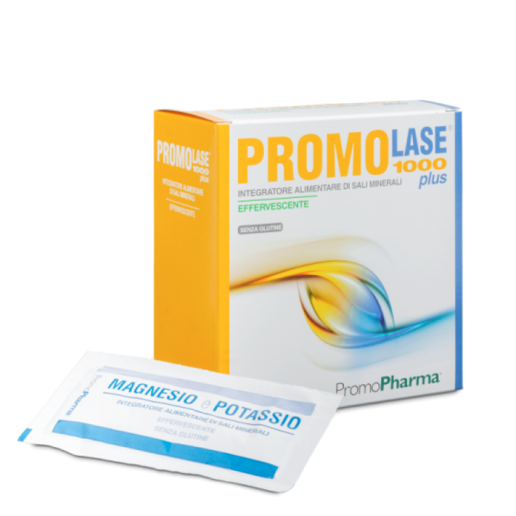 PromoPharma Promolase 1000 Plus Complément Alimentaire De Magnésium Et De Potassium 30 Stick